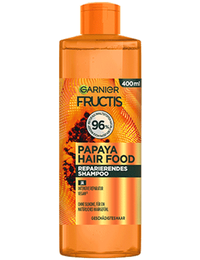 Fructis Papaya Hair Food Shampoo - Produktabbildung